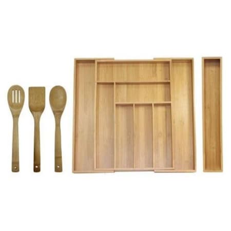 Oceanstar Design Oceanstar Design KT1293 5-Piece Utensil Drawer Organizer Set KT1293